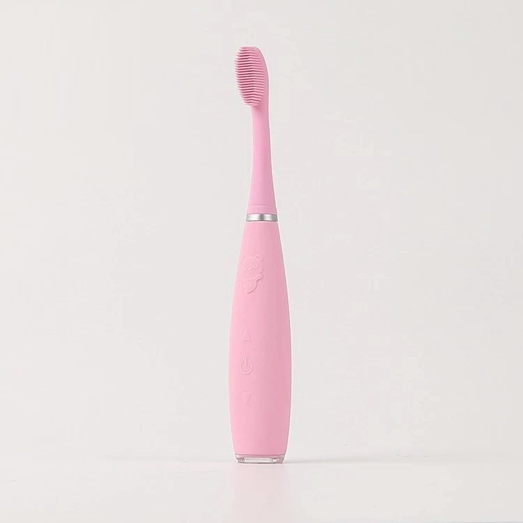 Kid Sonic Electric Toothbrush Soft Silicone Bristles Js351 Rechargeable