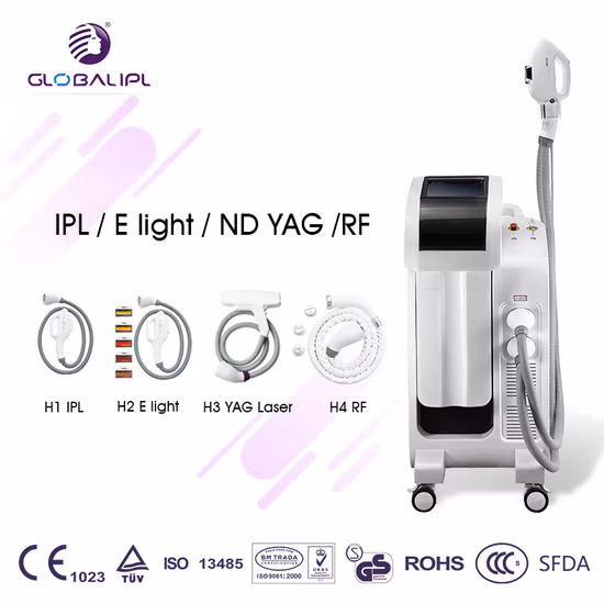 Dispositivo di bellezza per la depilazione IPL e il ringiovanimento della pelle per la rimozione dell'acne