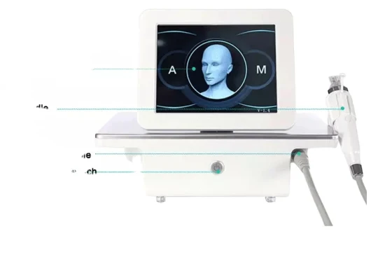 Dispositivo per microaghi dorati a RF frazionaria Microneedle per la rimozione delle cicatrici dell'acne, dispositivo per stringere la pelle a RF frazionaria Microneedle