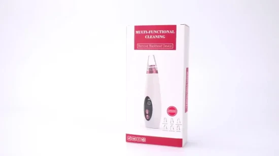 Comedo Aspirazione Acne Pore Cleaner Estrattore di punti neri Scrubber per la pelle