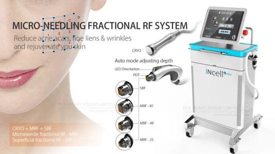 Dispositivo per microneedling RF per la bellezza del viso Dispositivo portatile per microneedling a radiofrequenza in vendita calda